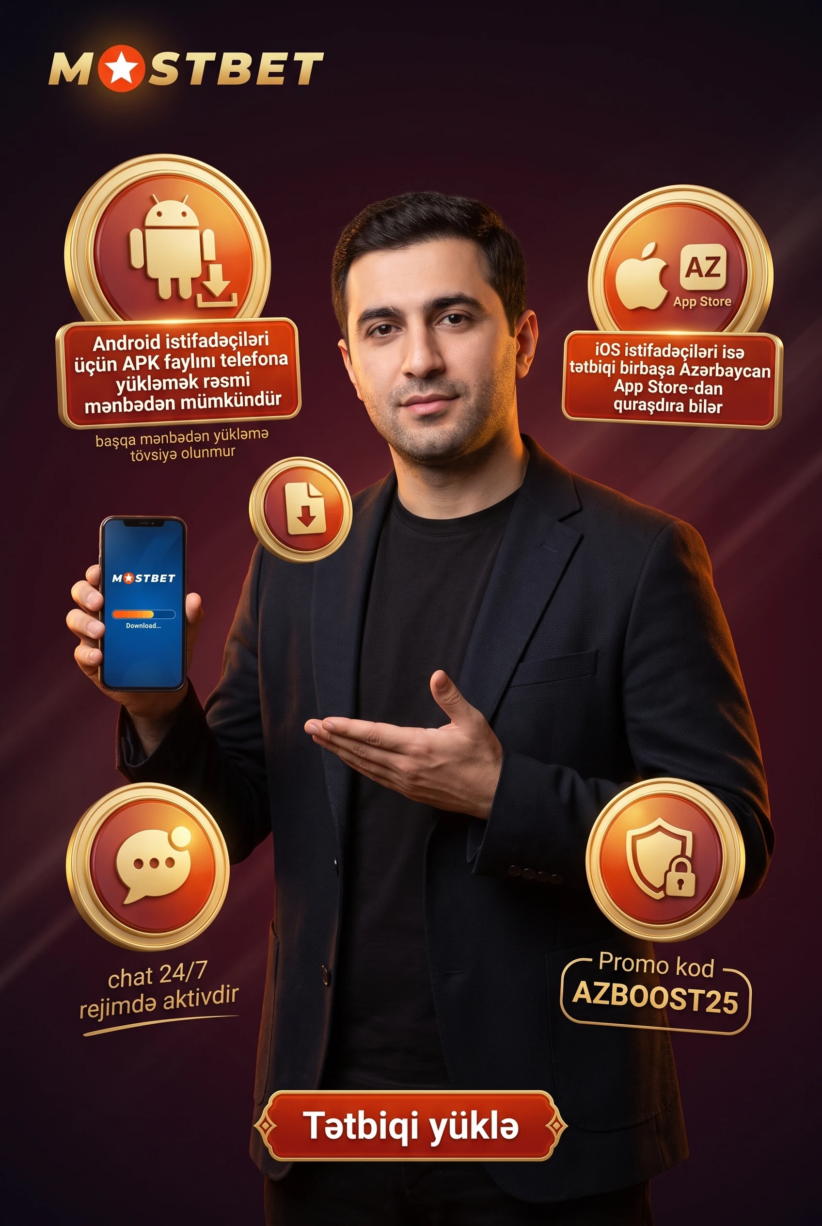Mostbet kazinoya smartfondan giriş