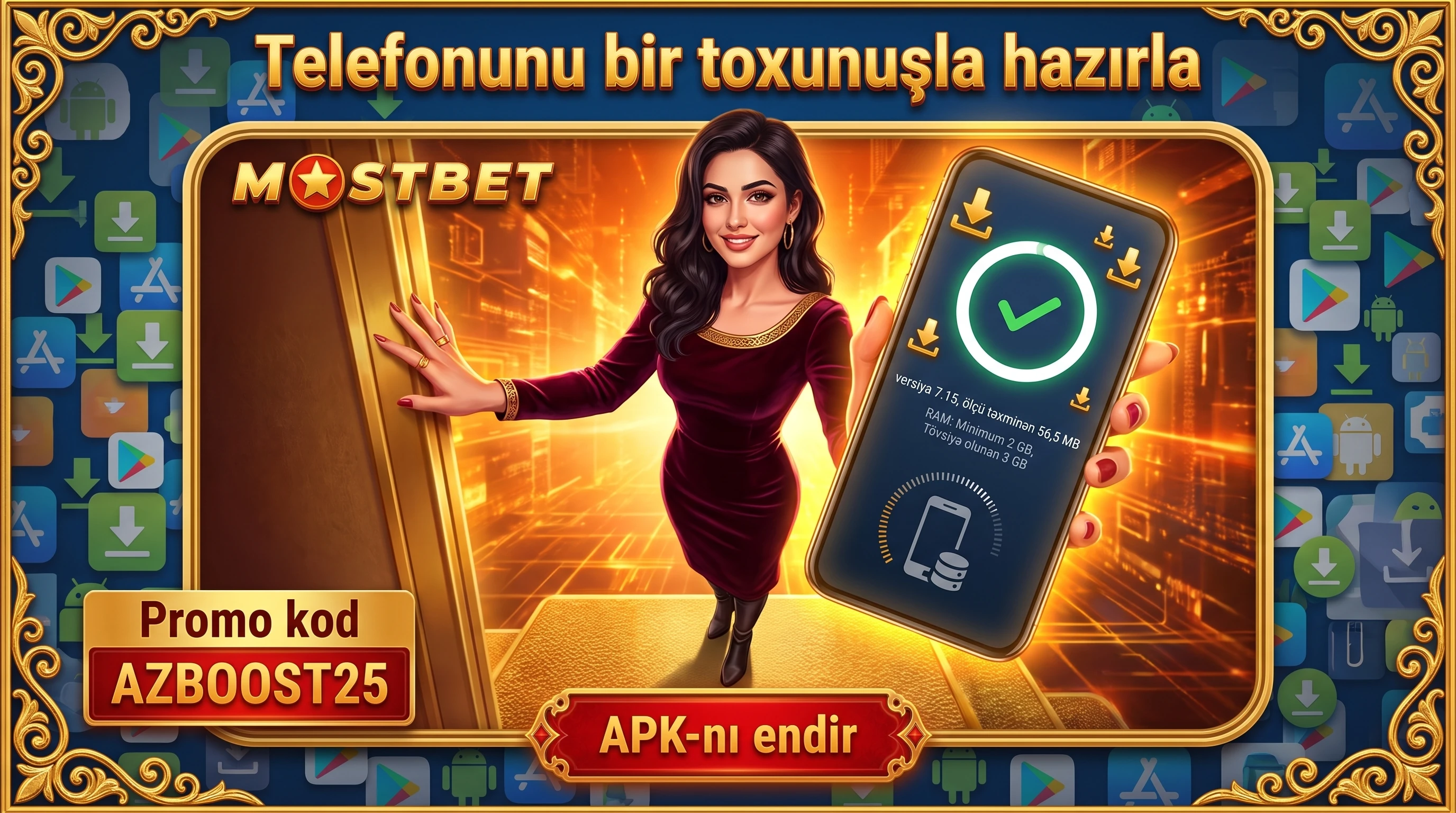 Android telefona Mostbet APK necə quraşdırılır