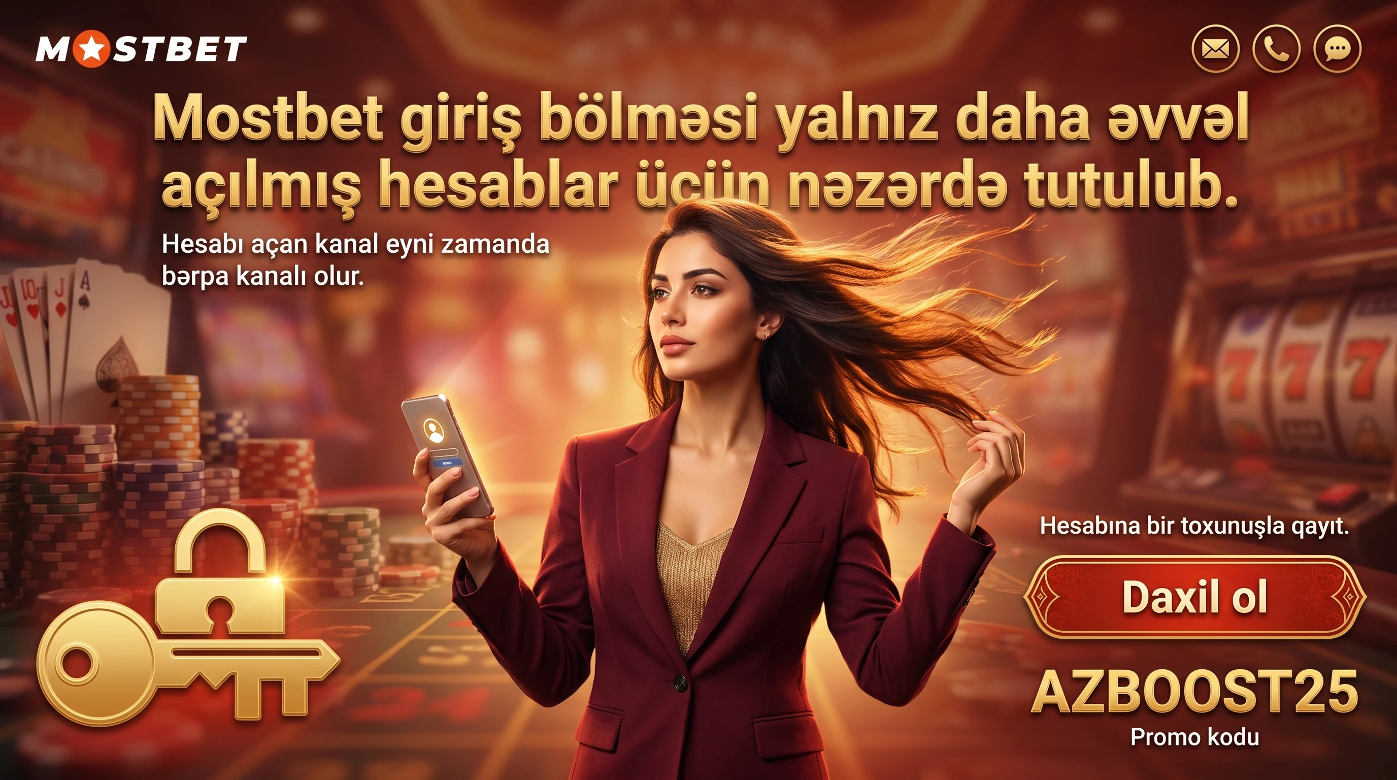 Mostbet giriş səhifəsi və hesaba daxil olma
